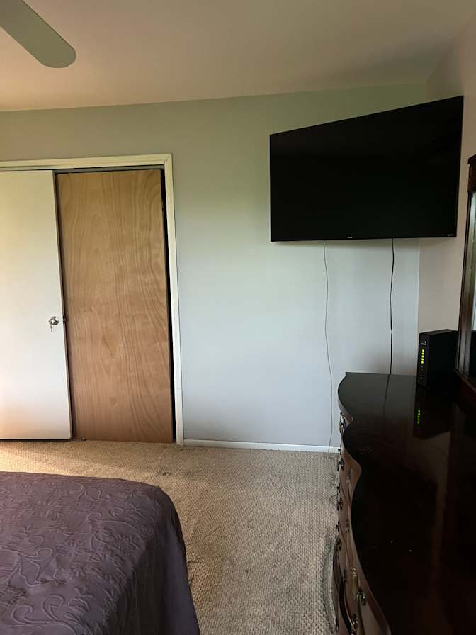 Albertha Brown's room