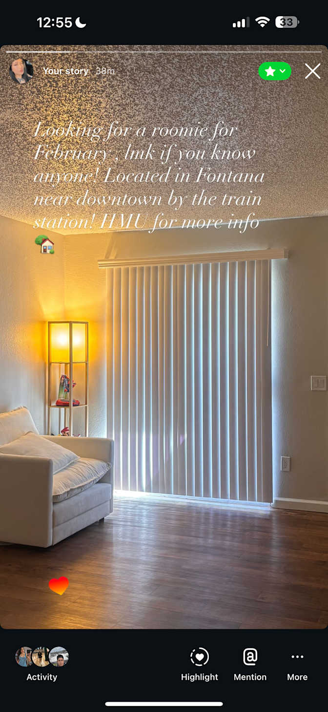 Sara Rodriguez's room