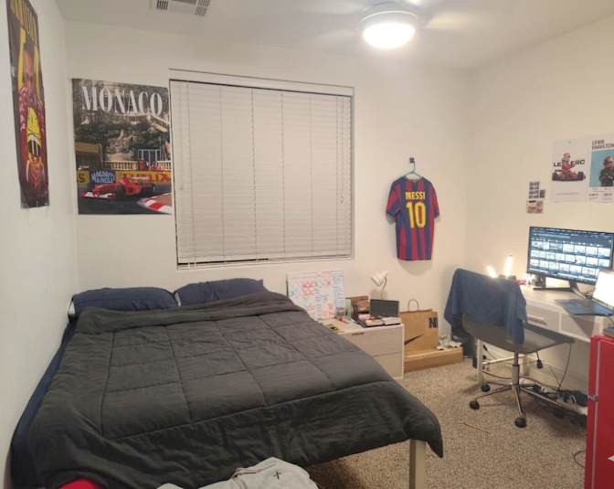 Nathan Prakash Maddukuri's room