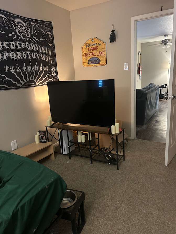 M's room