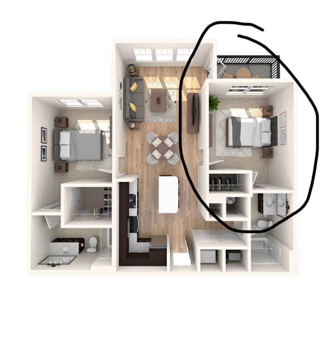 Sidney Abili's room