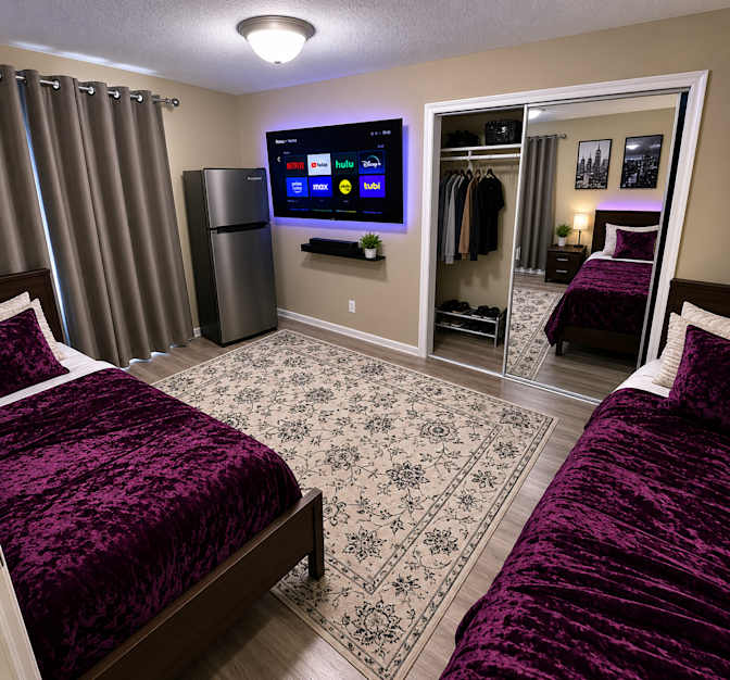 Gloriah Karume's room