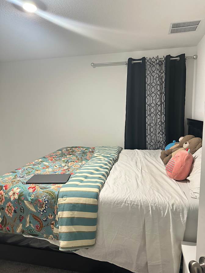 Aline Kajonga's room