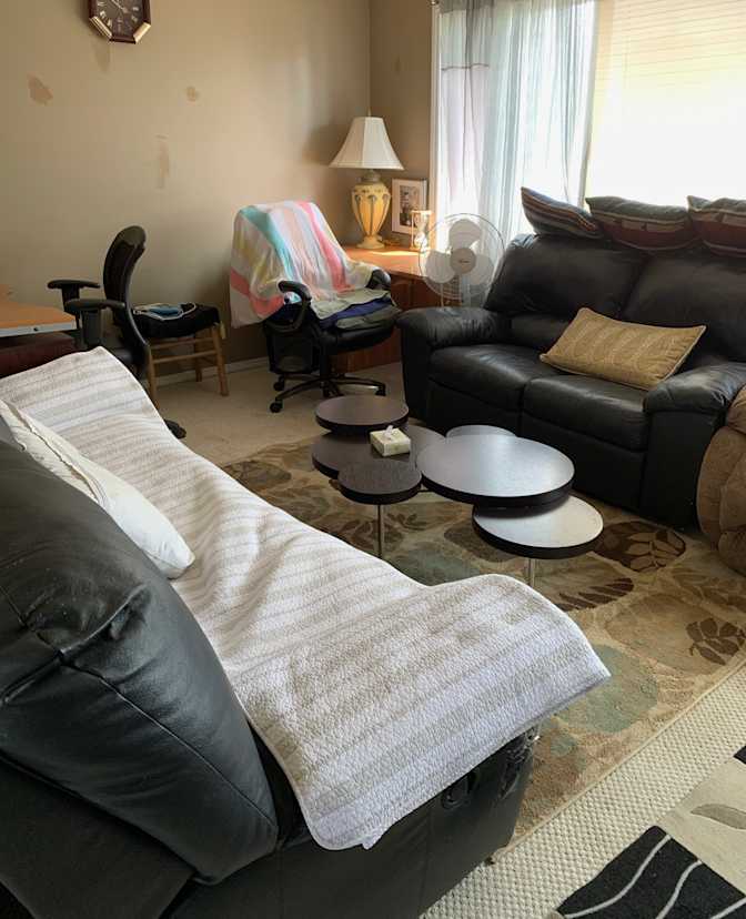 Maria Glunz's room