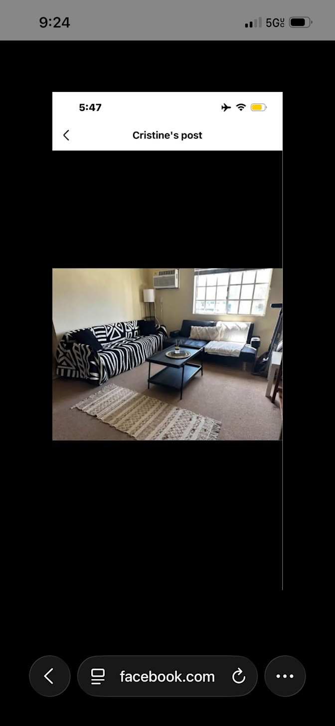 Cristine Anderson's room