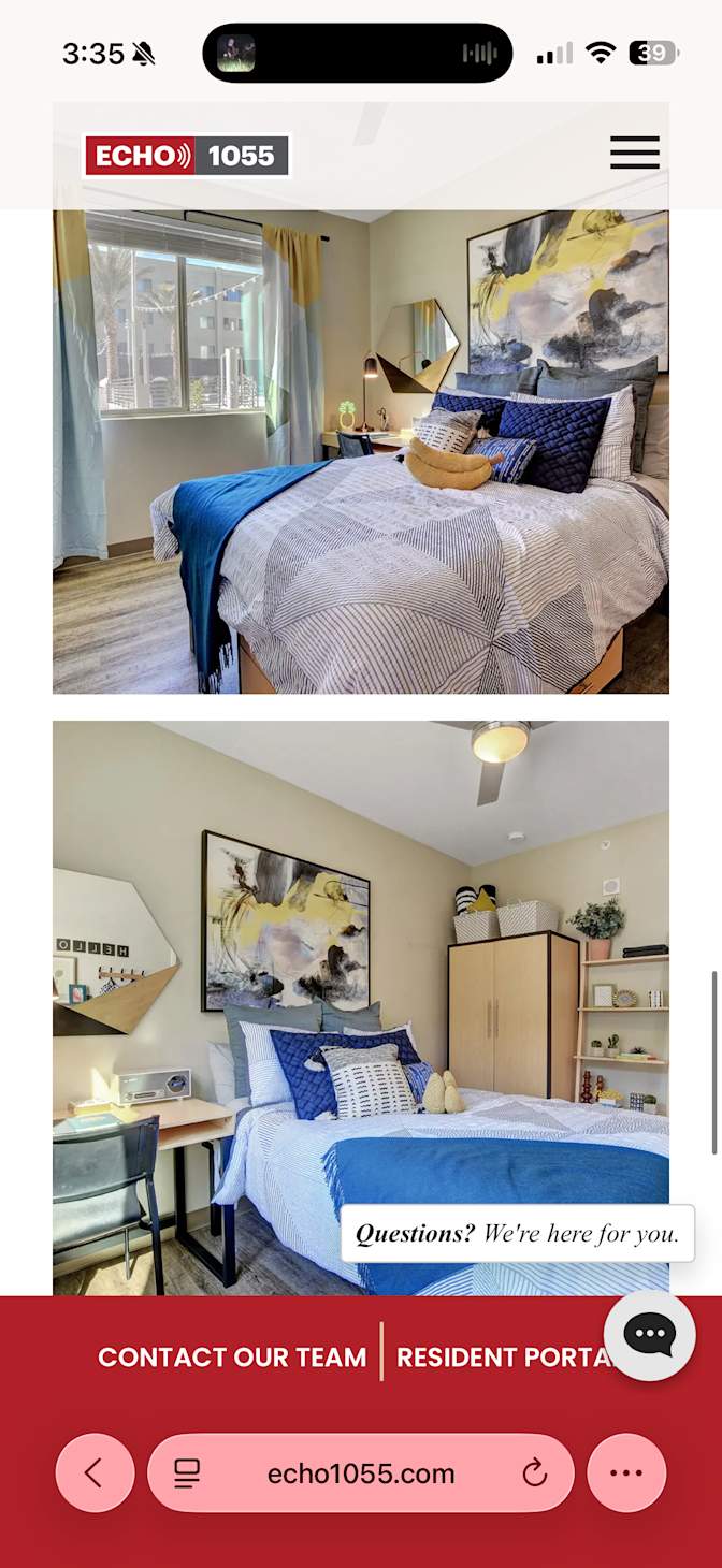 Mele's room