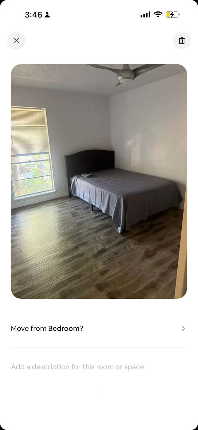 Justin Garcia's room