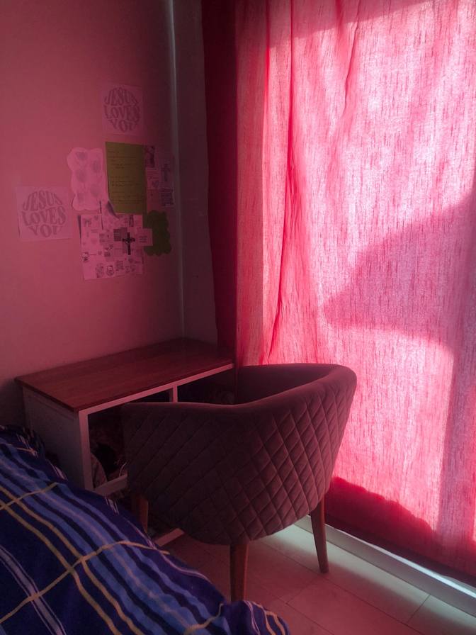 Slindokuhle Nqwaba's room