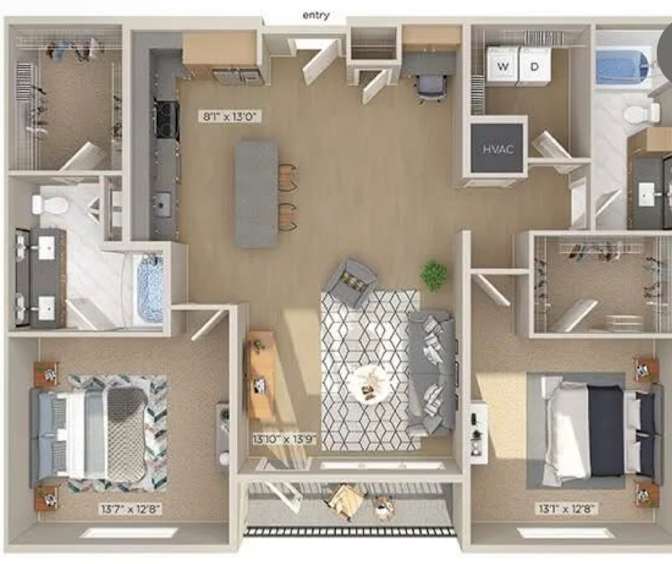 Julia Joseph's room