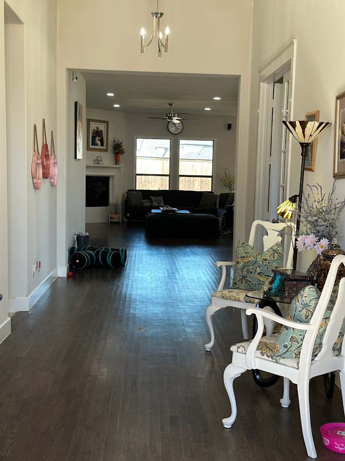 Samina Ansari's room