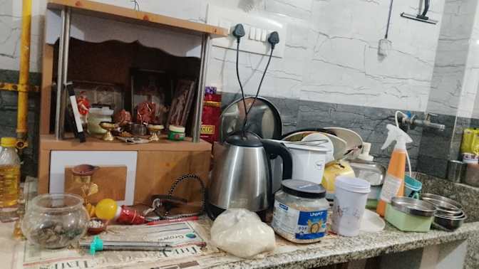 DR Prathap Kumar Reddy's room