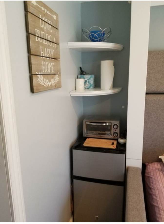 Townhome suite's room