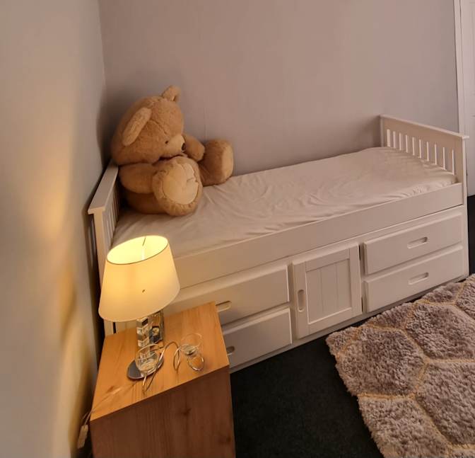 Heera Hameed's room