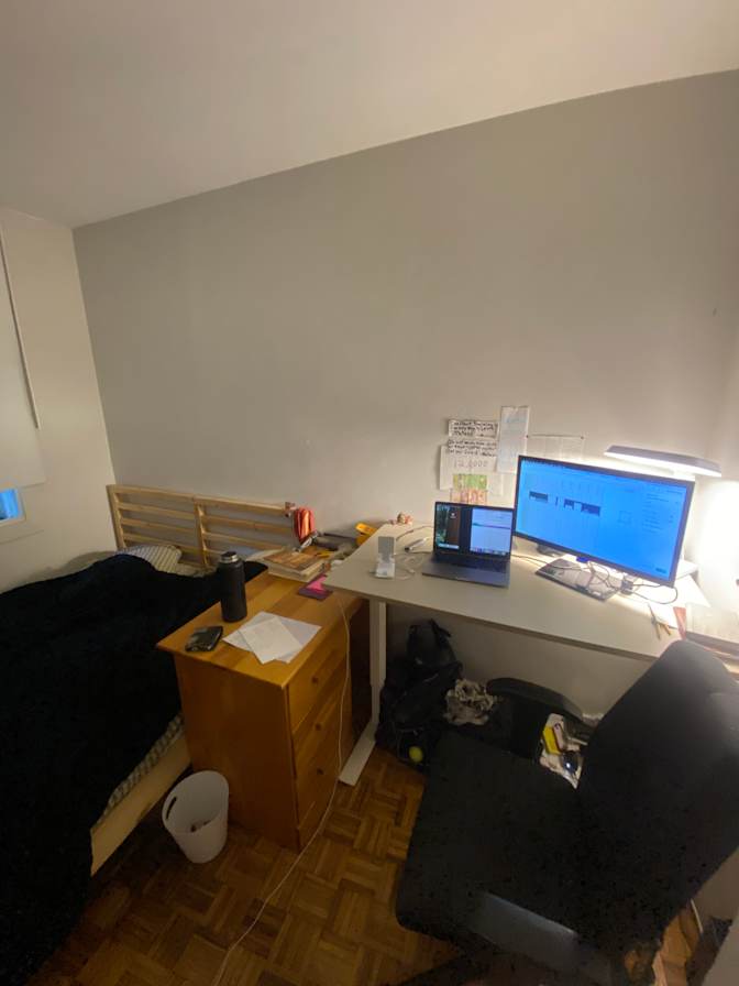 Iszac roy's room