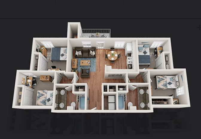 Gunther Quandt's room