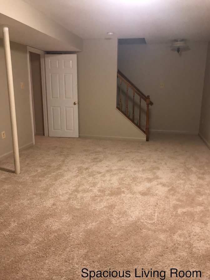 1150 sq^2 Woodbridge bright basement has a separate entrance and its own laundry room.'s room