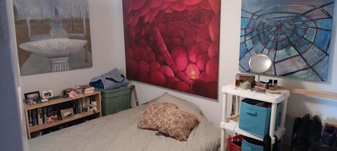 One bedroom for rent in a newly renovated ap's room
