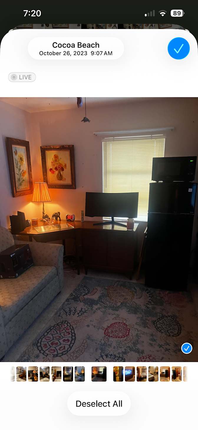 Donald Sakson's room