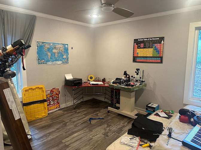 Ross Ferguson's room