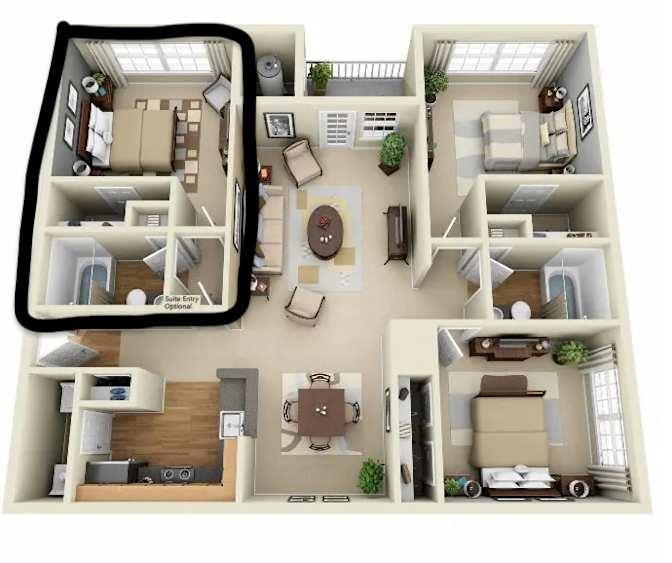 Dom's room