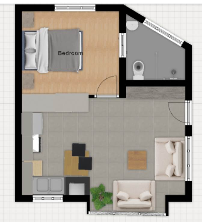 E's room