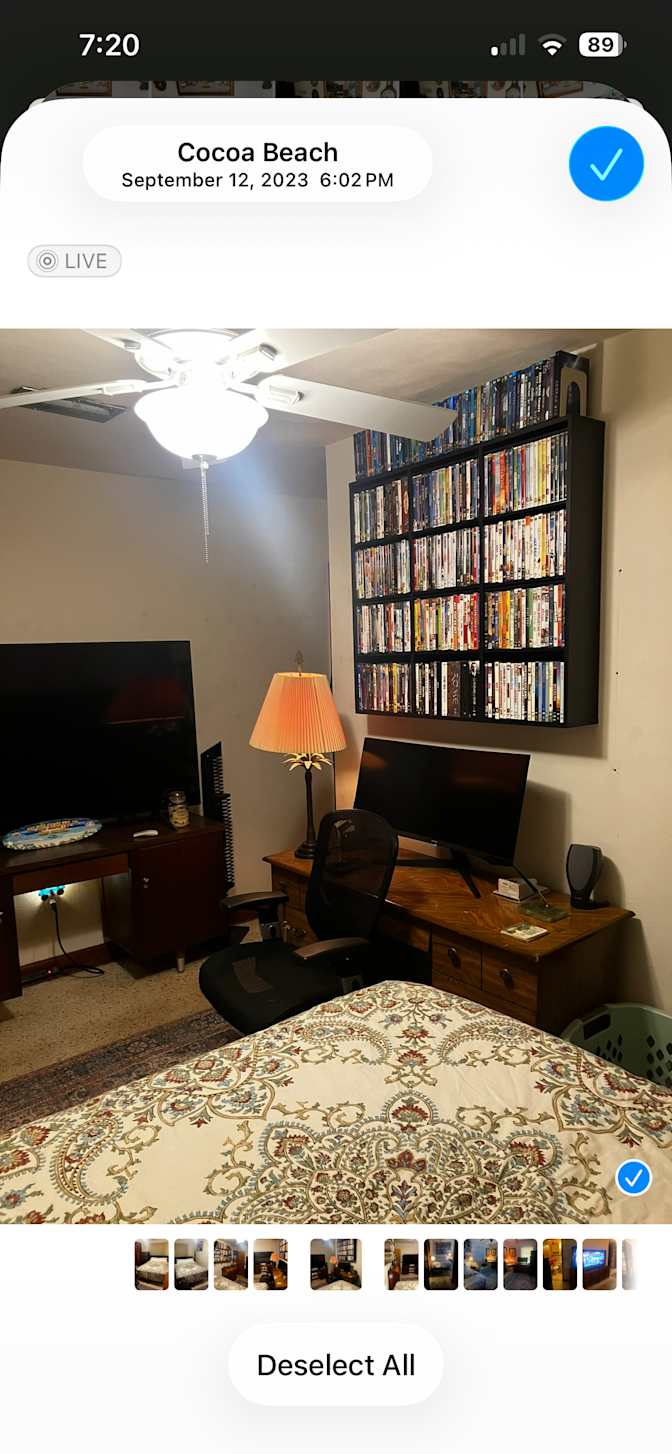 Donald Sakson's room