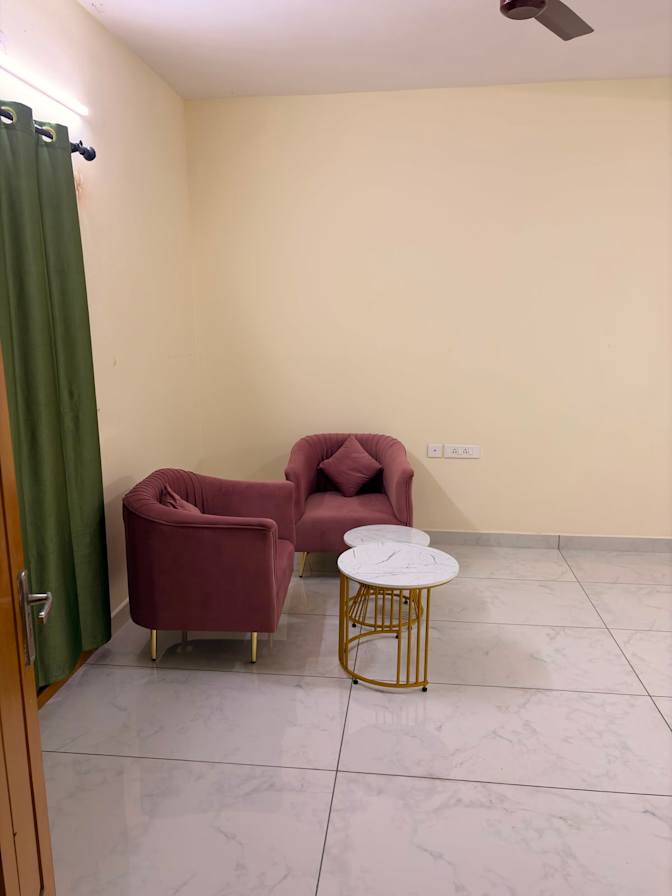 Uma Purushotham's room