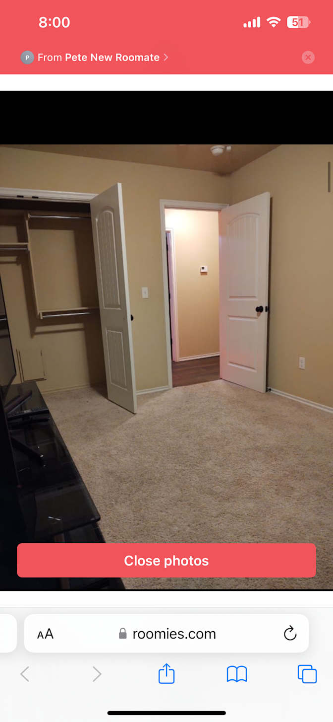 Baker's room