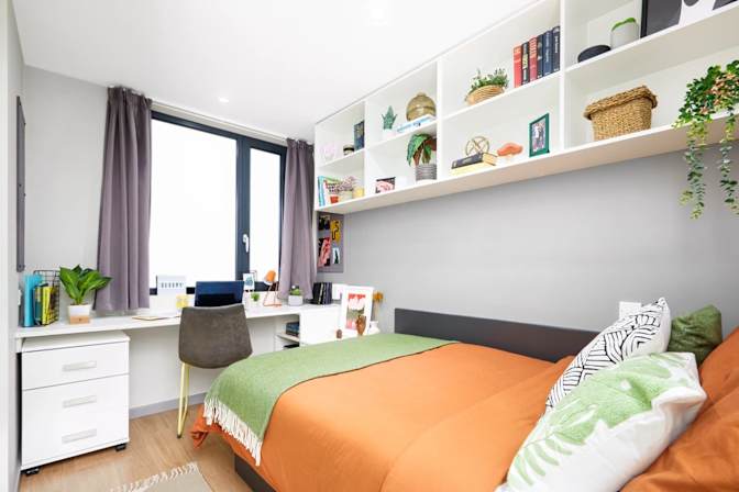 A's room