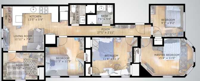 James McMann's room
