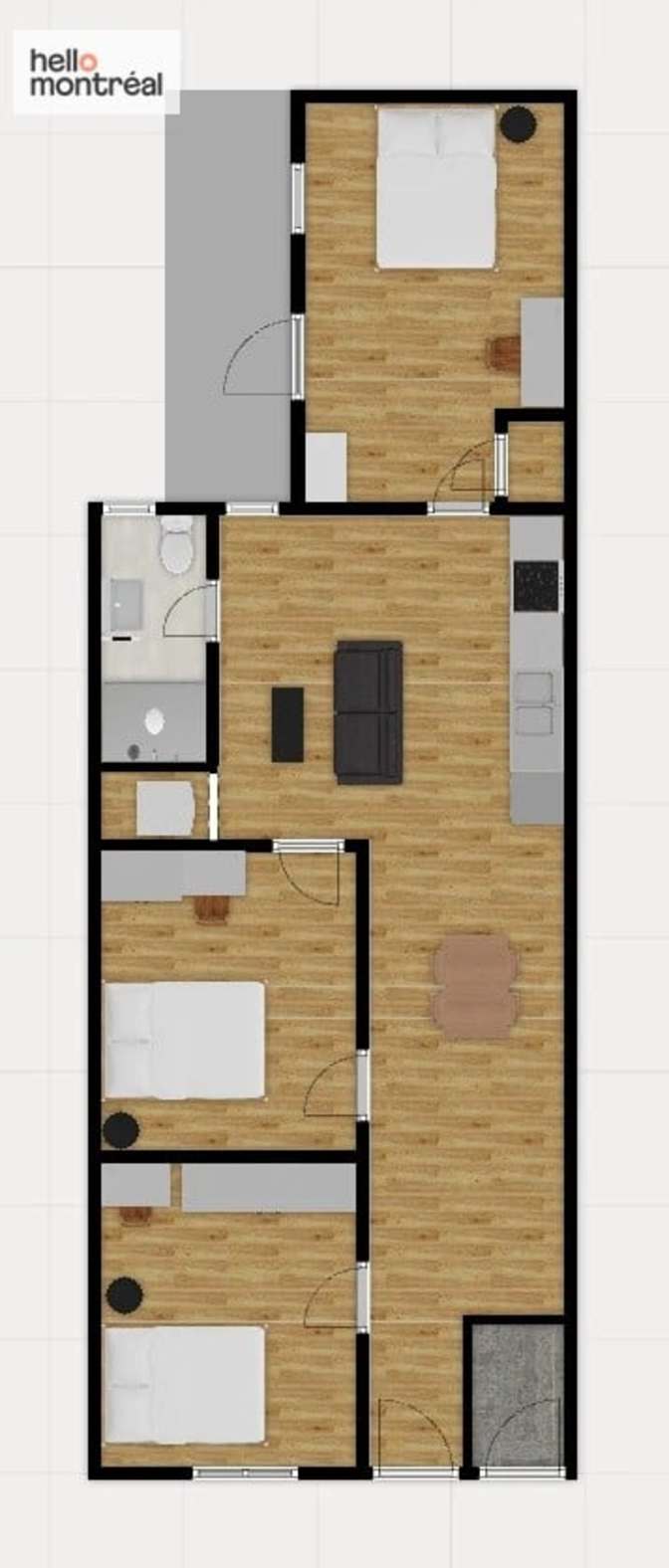 HelloMontreal's room