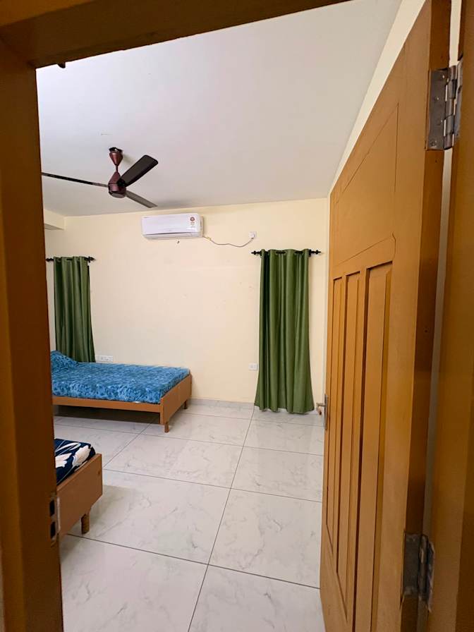 Uma Purushotham's room