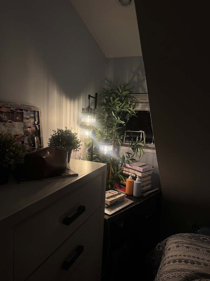 La Monte's room
