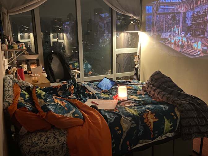 Ashbal Sutwat's room