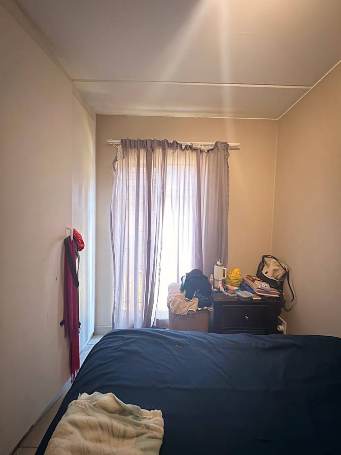 Sandra Mangena's room