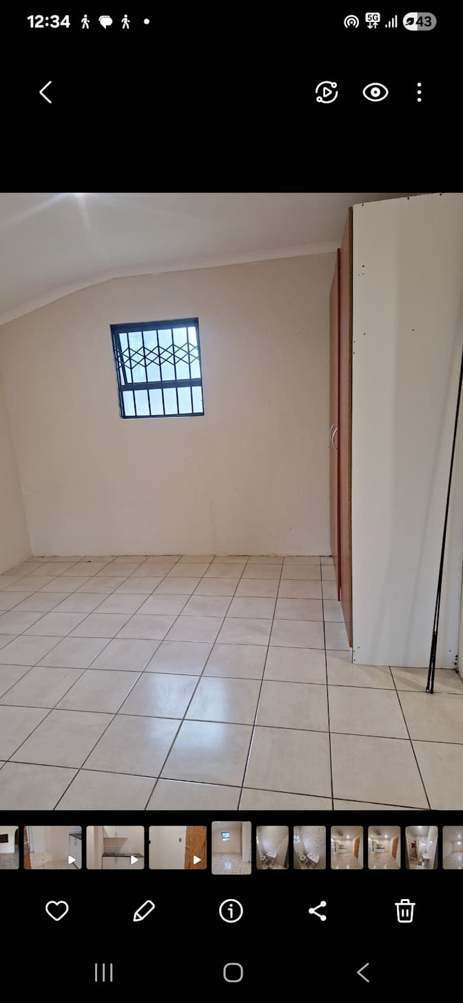 Zanele Sibiya's room