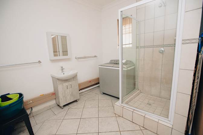 Theresia Thobela's room