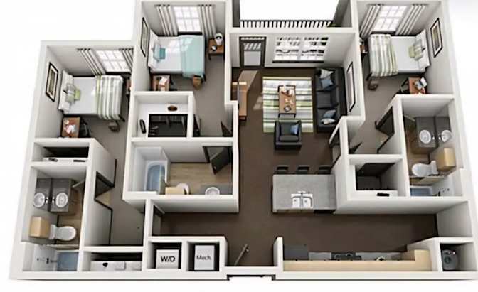 Abraham Zuniga's room