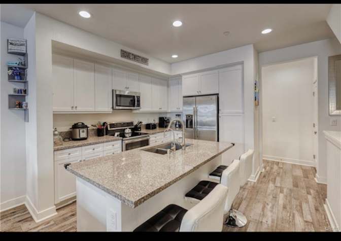 Townhome suite's room