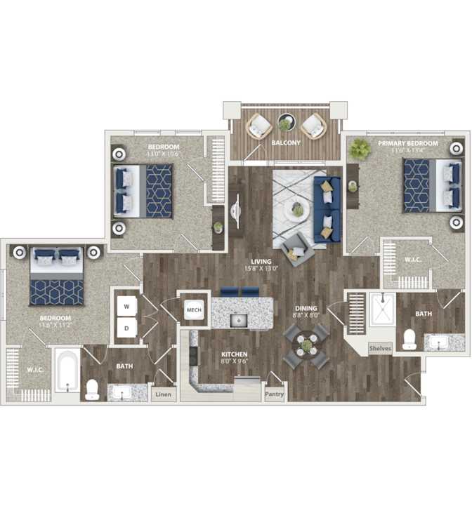 Sherae Caldwell's room