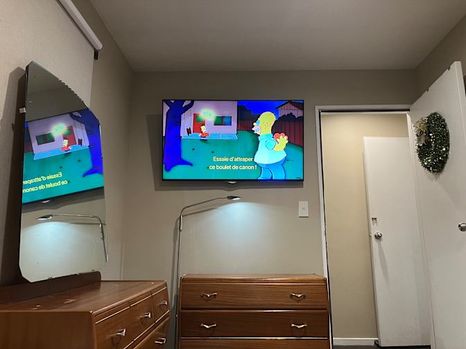 Carlos Sebastián's room