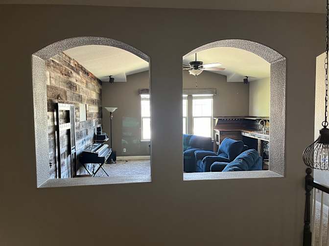 Mark Sansom's room