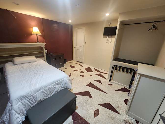 DERRICK's room
