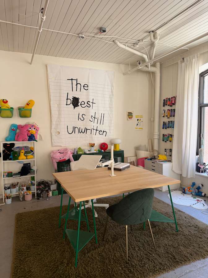 Luca Romani's room