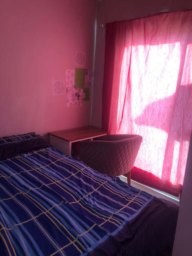 Slindokuhle Nqwaba's room