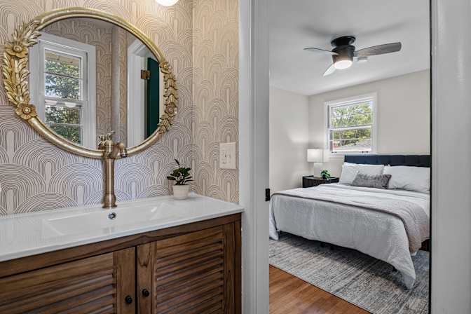 Morgan Hall's room