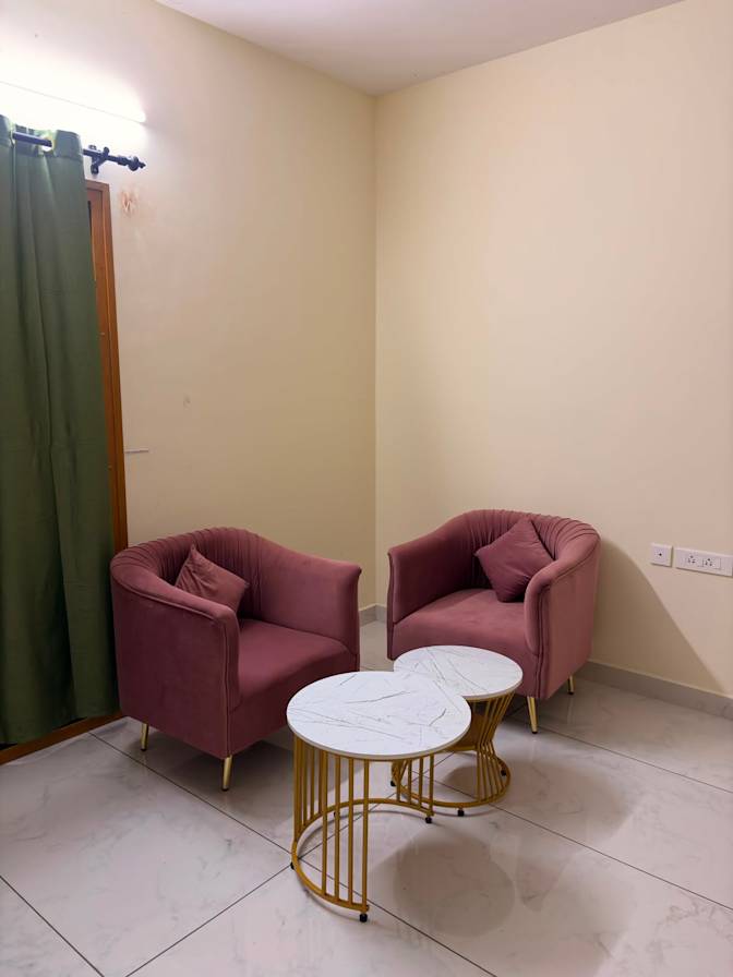 Uma Purushotham's room
