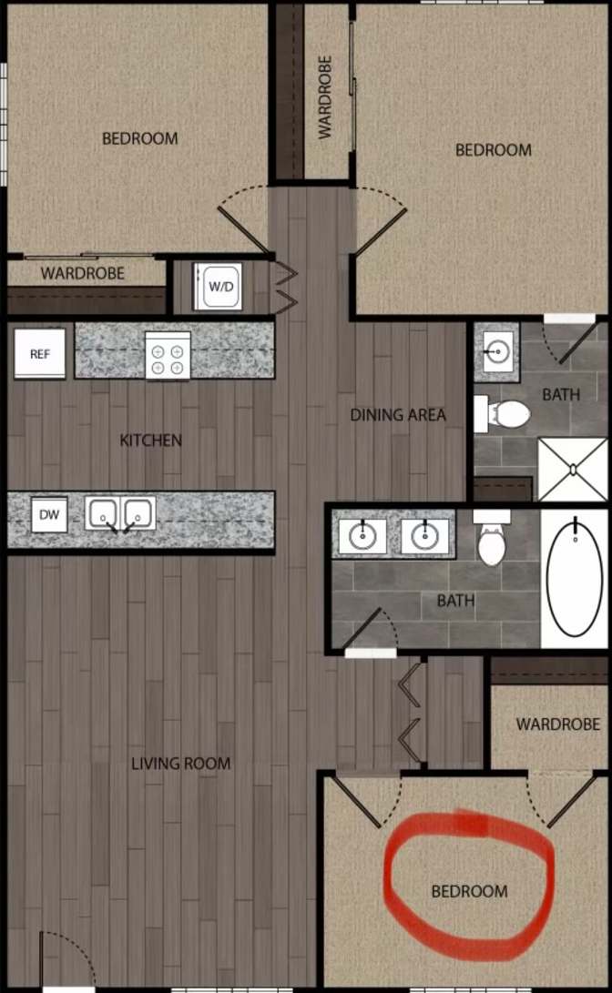 Neesa's room