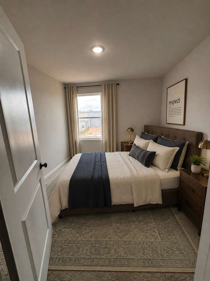 Jem Kissi's room