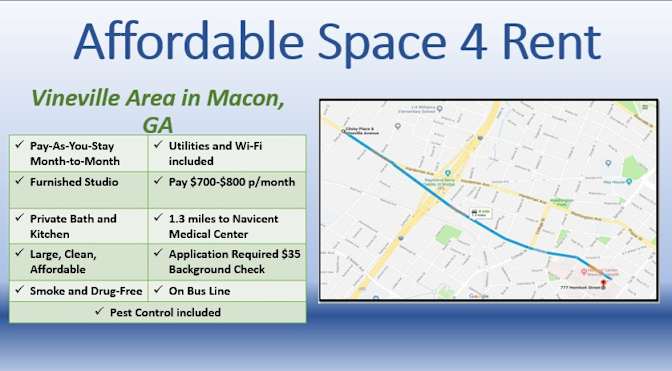 Affordable Spaces's room